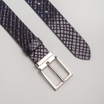 Ремень Treccia Old, натуральная кожа (Италия), пряжка 40мм, замак