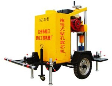 Trailer Mounted core drilling machine