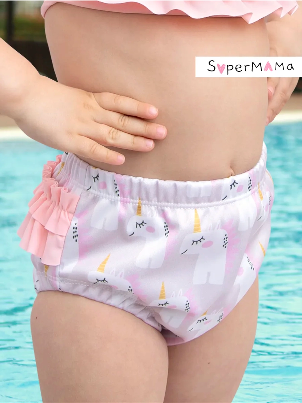 Подгузник трусики для плавания бассейна многоразовый