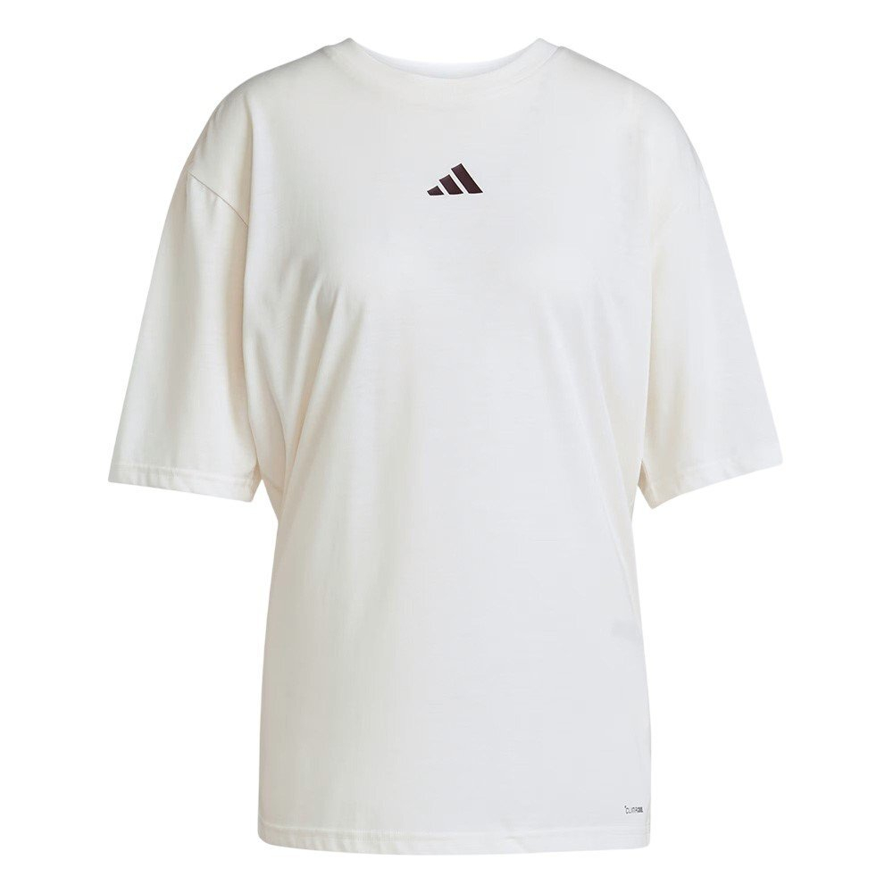 Баскетбольная женская футболка adidas Climacool One Rep at a Time Training Graphic White T-shirt