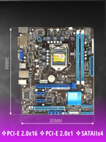 Материнская плата Asus P8H61-M LE/USB3