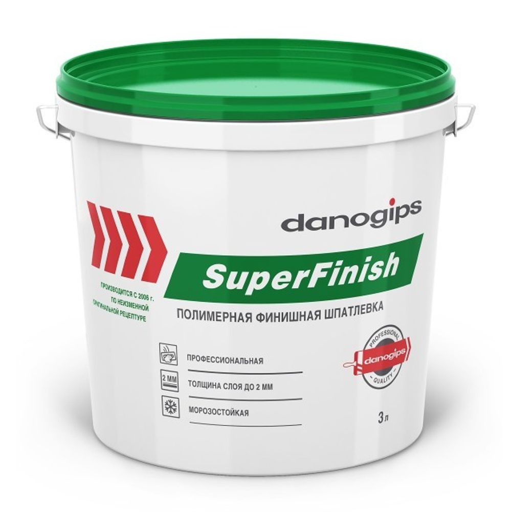 Шпаклевка готовая Sheetrock Super Finish 3л