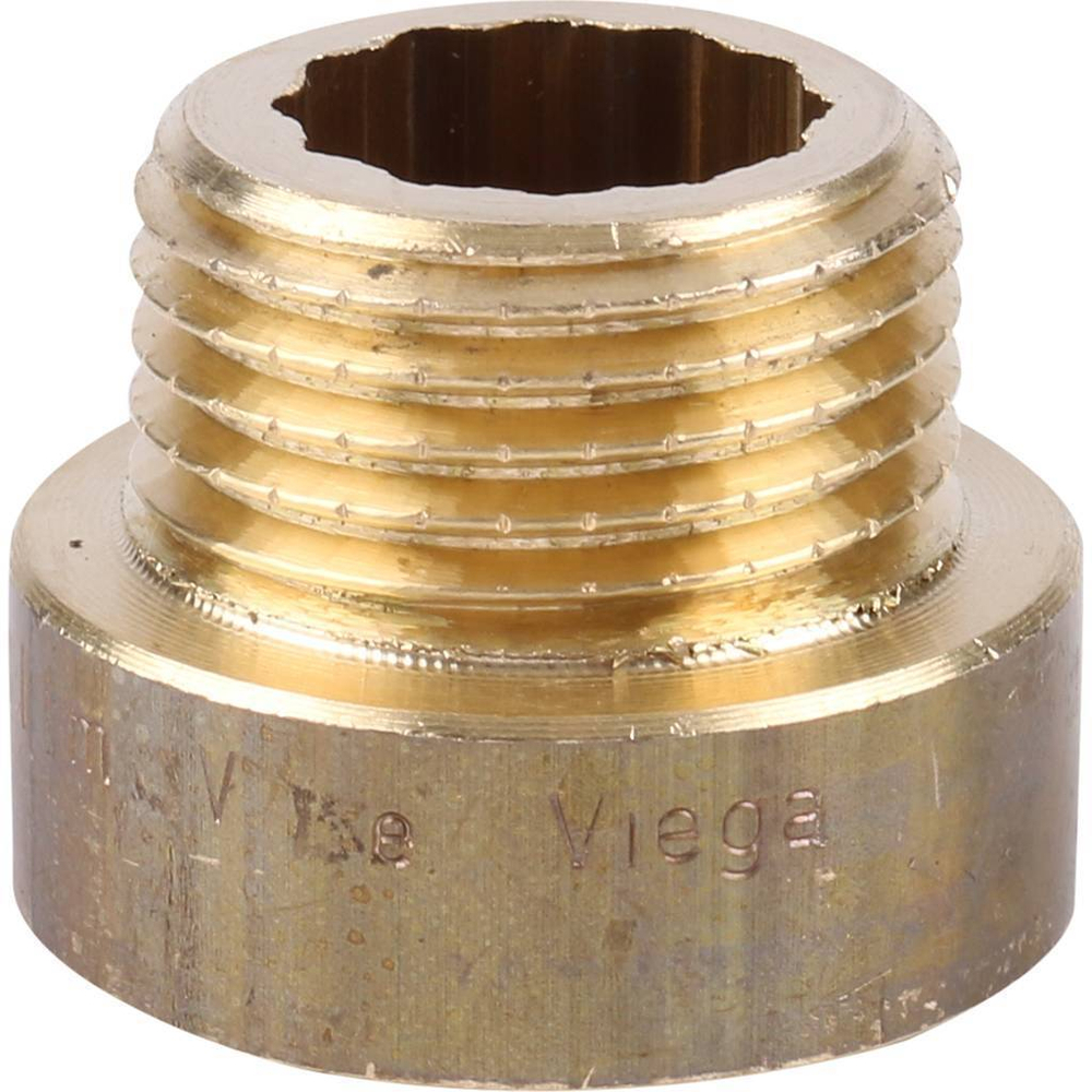 Удлинитель НВ 1/2" x 10 мм бронза Viega (Виега) (ниппель)