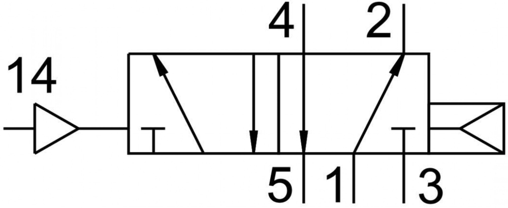 VL-5/2-D-2-C Пневмораспределитель