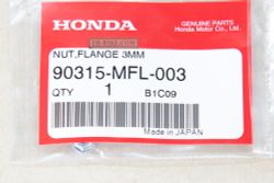 90315-MFL-003. NUT, FLANGE, 3MM