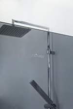 Душевая перегородка Cezares LIBERTA-L-1-80-GR-NERO