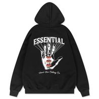 Худи HAIDED ESSENTIAL DAY, черный, утеп.