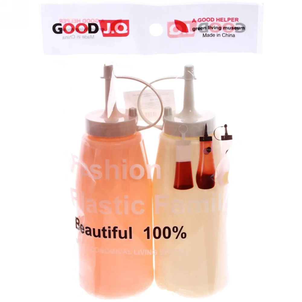 Ёмкость для соуса 330мл в наборе 2шт «Нежная классика» полоски