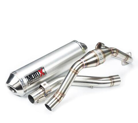 Full Exhaust System for Honda CRF250L-M-Rally (2012-2020). Made in Thailand. MOTO-X V.1