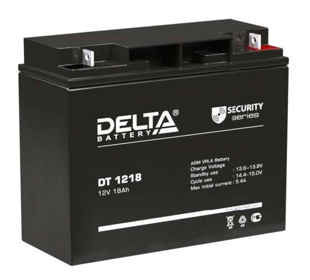 DT 1218 аккумулятор Delta