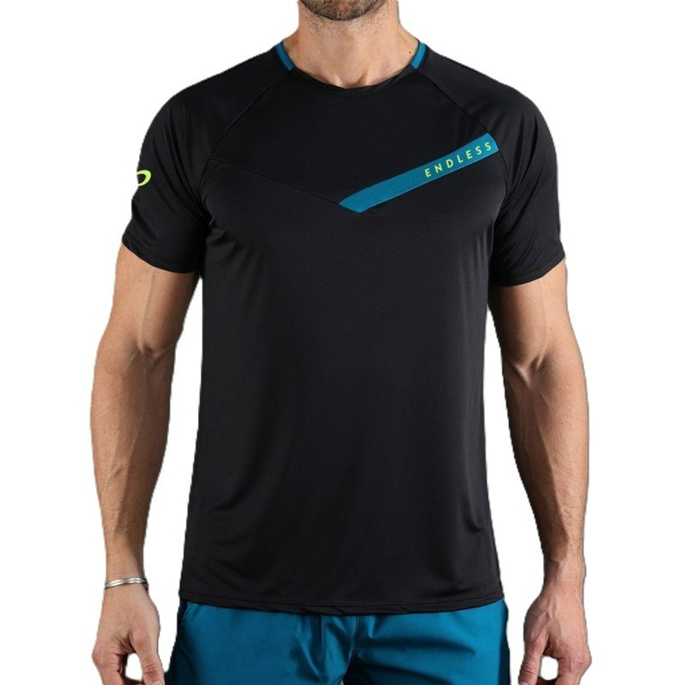 ОДЕЖДА ДЛЯ ТЕННИСА Мужская, Футболка ENDLESS TRACER .