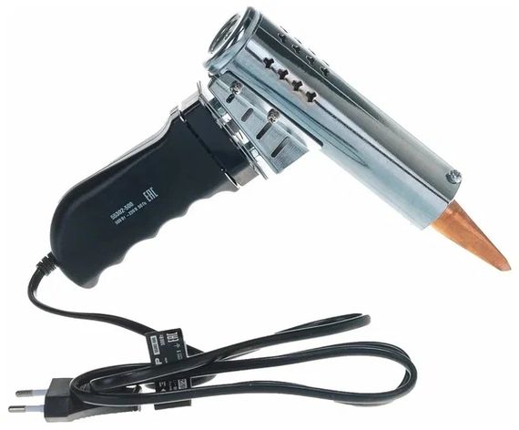 Ceramic PRO, 500 Вт, клин, сверхмощный электропаяльник с пластиковой пистолетной рукояткой, Профессионал (55302-500)