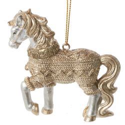 GAEM Фигурка декоративная подвесная "Лошадка", L8 W2,5 H8 см