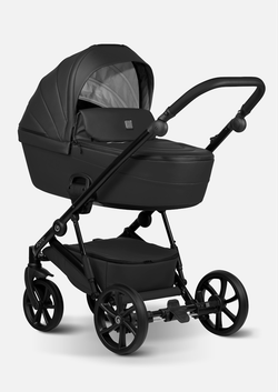 Tutis Коляска 2 в 1 VIVA 5+ Leather Jet Black