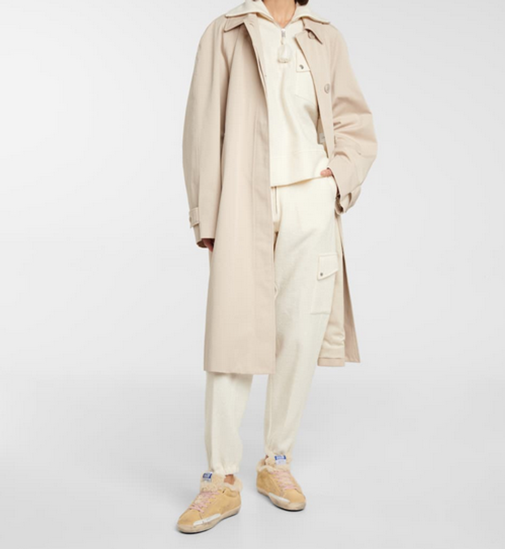 Кеды Golden Goose 'Superstar' Exclusive to Mytheresa shearling-lined suede