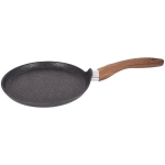 Сковорода блинная 22см с ручкой «Granit Ultra Induction» (blue) сбгги222а