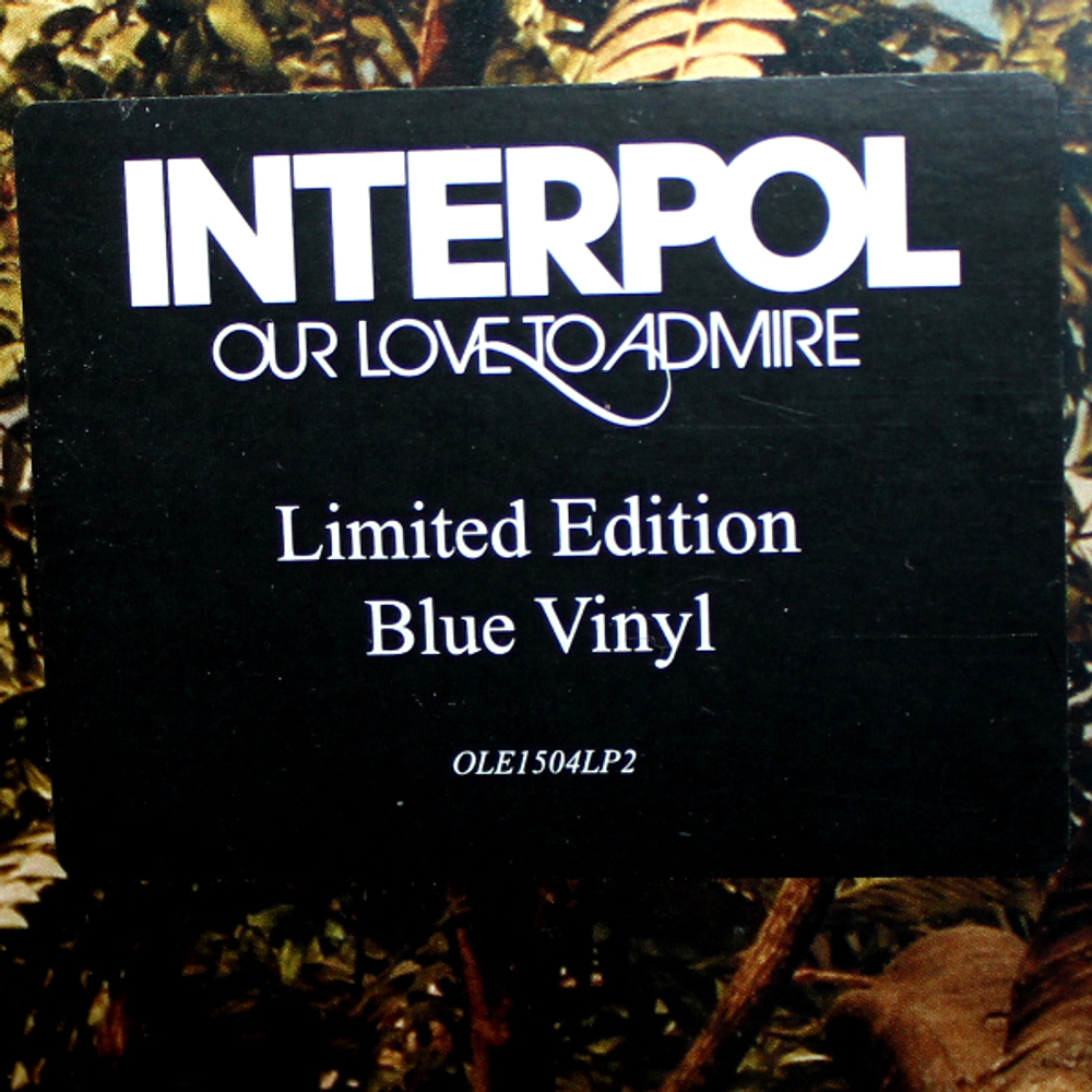 Interpol / Our Love To Admire (Coloured Vinyl)(2LP)