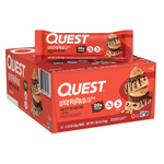 Quest Nutrition, Перегрев, протеиновый батончик, ореховый вкус, 12 батончиков по 62 г (2,19 унции)