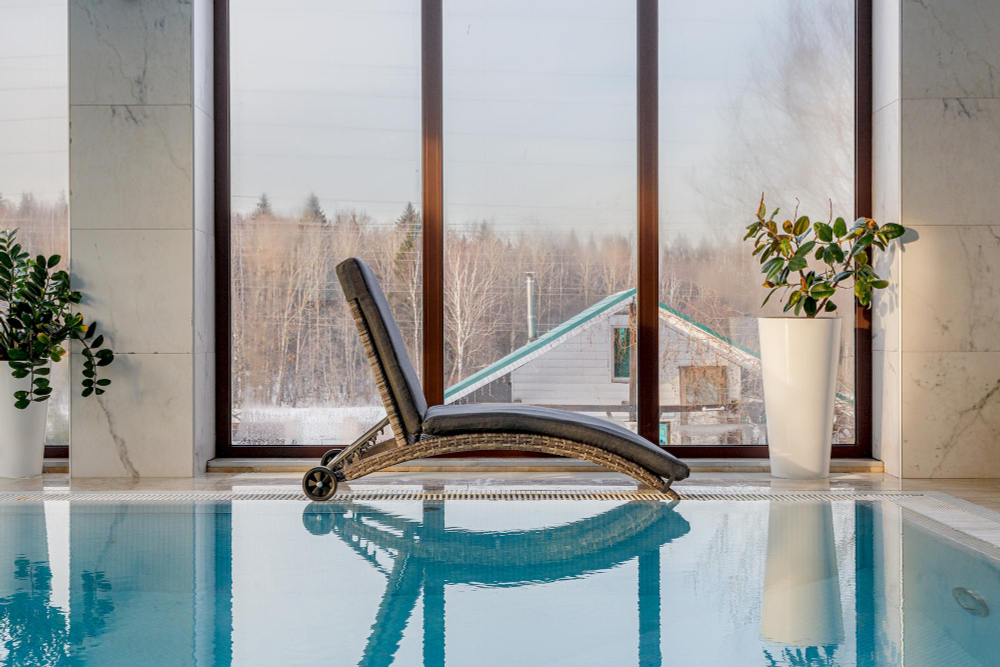 Шезлонг ROYAL FAMILY AGATA серый с матрасом