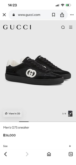 Кеды Gucci G75