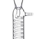 Холодильник спиральный с наружным охлаждением, 600 мм, шлиф 29/32