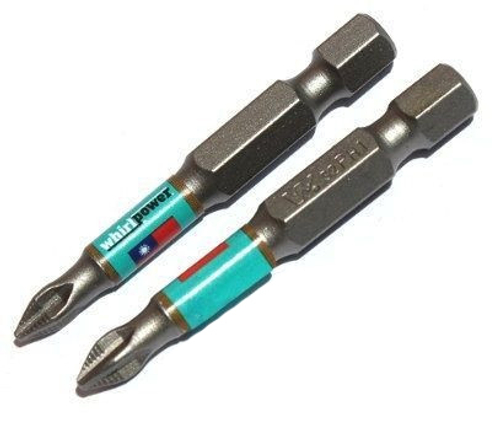 Биты 70мм PH1 для больших нагрузок WP WP-70PH1 (бл/2шт/цена за бл)