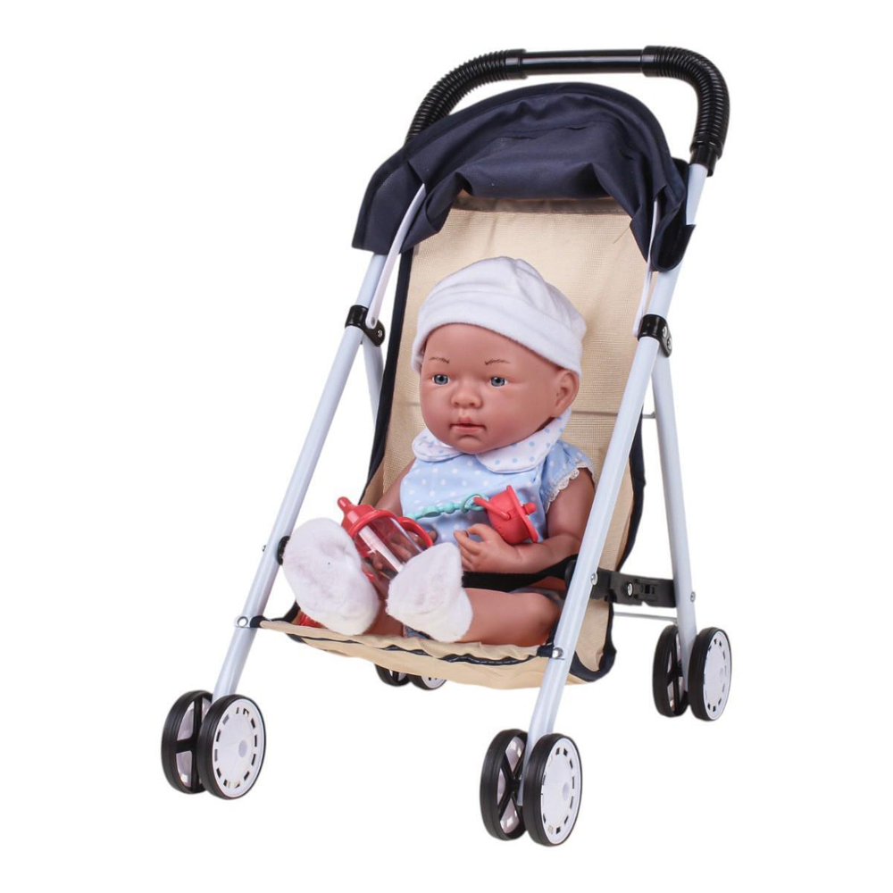 Коляска для кукол сидячая, пакет 935-12