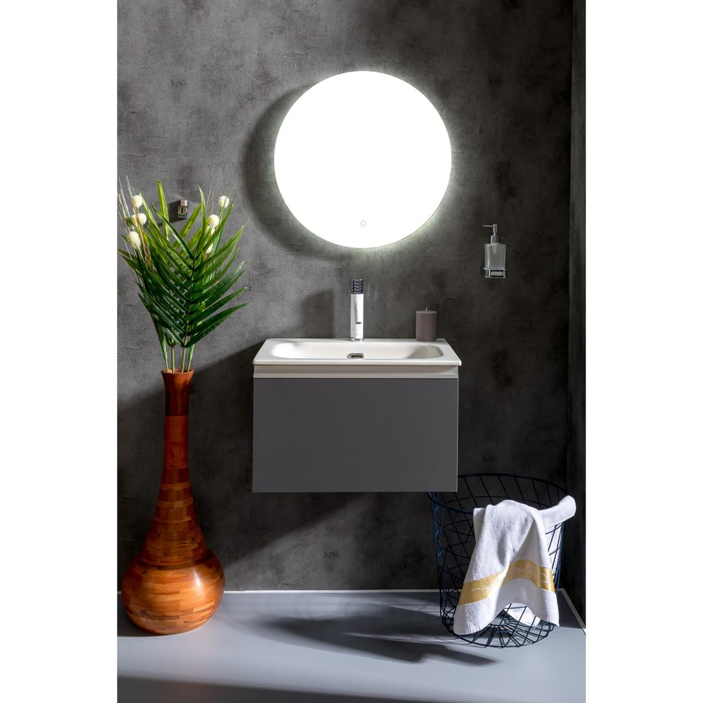 Тумба Armadi Art Valessi 60см 837-060-A matt, Антрацит мат