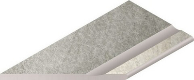 Ступень Climb Rock Bordo Nat 30x60 Svasato Round Sx Уг.Лев.