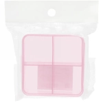 Таблетница - органайзер 4 ячейки «VOSTOKDOM», микс три цвета, 6.5*6.5*2.5см