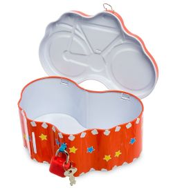 BX- 11/4 Металлическая копилка «Велосипед»