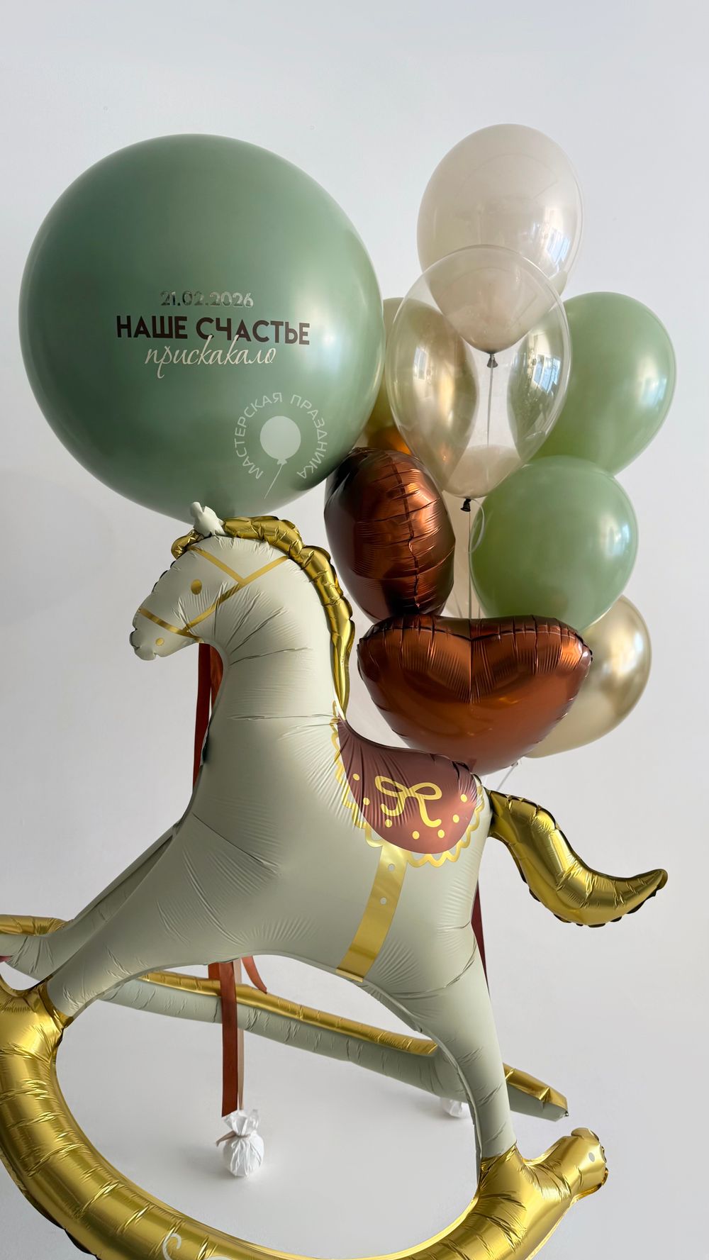 Воздушные шары на выписку №8960  Изображение4