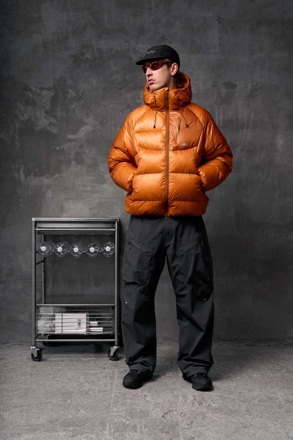Куртка Nothomme Chasing The Light Down Jacket "Sunrise Orange"
