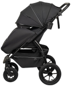 Детская прогулочная коляска Indigo Epica XL Air с сумкой 2025 черный