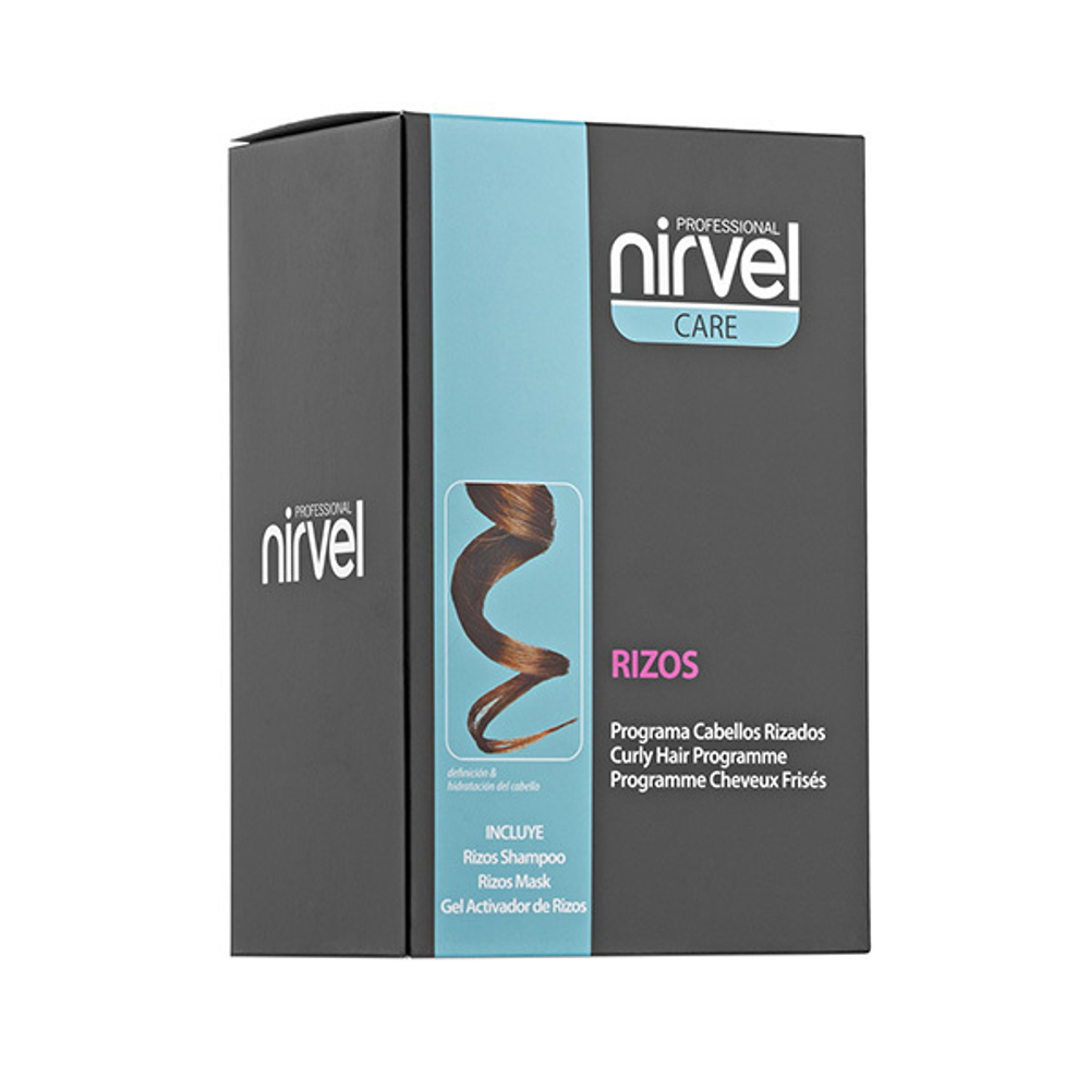 Набор по уходу за вьющимися волосами Nirvel Rizos Pack