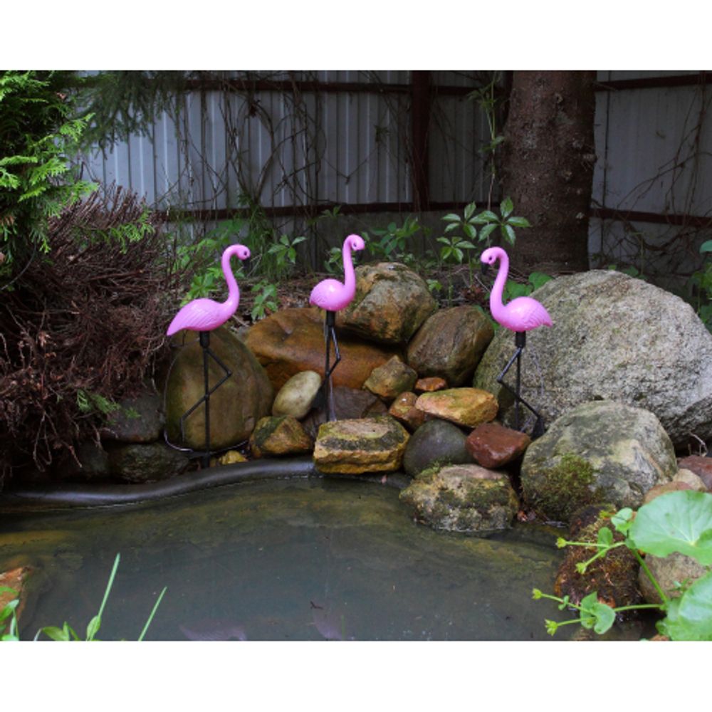 ERADF008-06 ЭРА Садовый светильник на солнечной батарее, пластик, 3 шт. 52.5 см