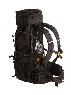 Рюкзак туристический Naturehike, 70л, черный (NH70B070-B)