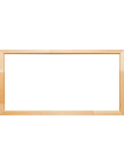 Деревянная рама 65x95 для картин на подрамнике сеч. 40x18