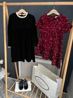 Платье с пайетками Zara