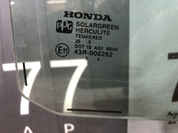 Стекло двери задней правой Honda Accord 7 USA 03-07 Б/У Оригинал 73400SDAA00