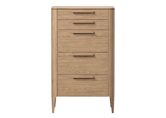 Комод Type oak высокии? 5 ящиков (натуральный дуб)
