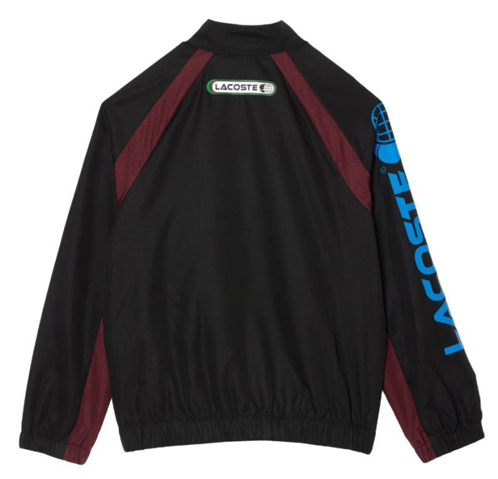Детский теннисный костюм Lacoste Tennis x Daniil Medvedev Tracksuit - Black