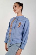 Блузка с чувашской вышивкой