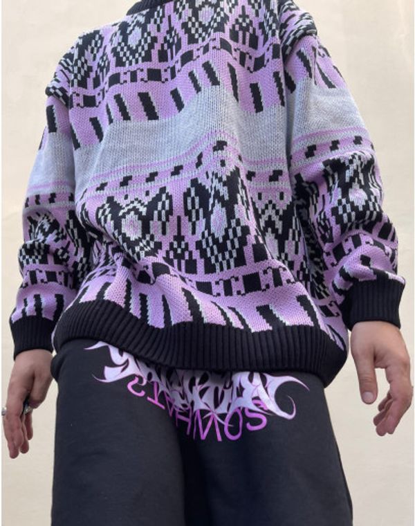 Свитер Розовый - фото 2