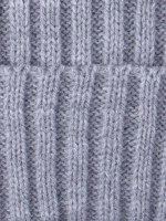 Шапка детская осенняя вязаная и снуд