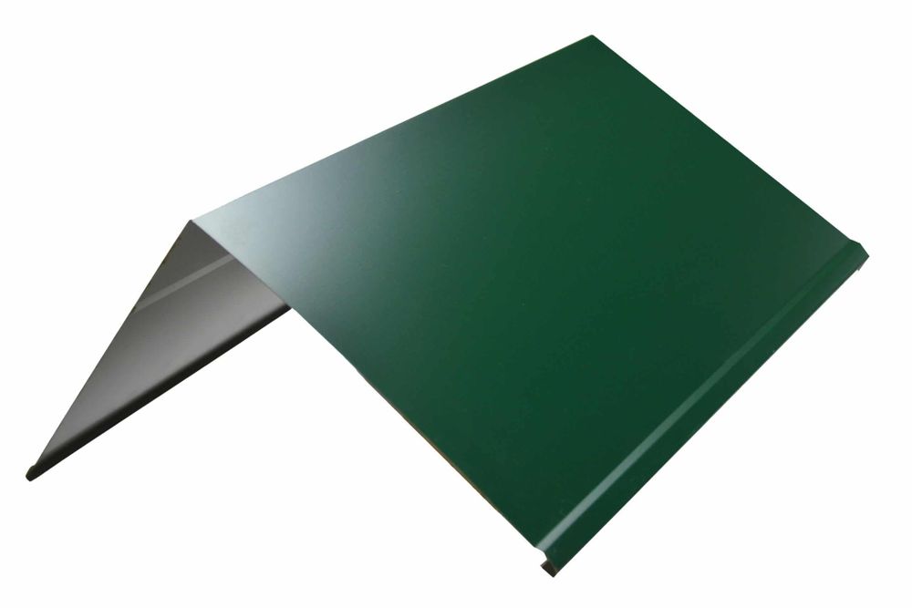 Конек кровельный 145х145х2000 RAL 6005 зеленый мох