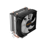 Кулер для CPU TESLA SHADOW 902, 1х92мм, 600-1800rpm, 4-pin, Al+Cu, серебристый-черный-белый/FRGB, 52CFM, 23дБ, 2-PIPE(прямой контакт), TDP 110Вт, INTEL 1700/1200/115x/775/1366, AMD AM5/AM4/AM3(+)/AM2(+)/FM2(+)/FM1/754/940/939 (TSL-902PWM-FRGB)