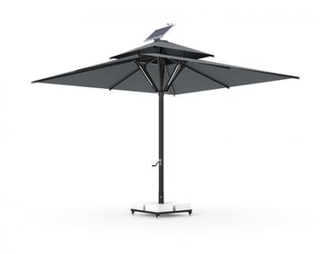 Зонт профессиональный Atlantic Solar 4000 антрацит/бежевый Турция