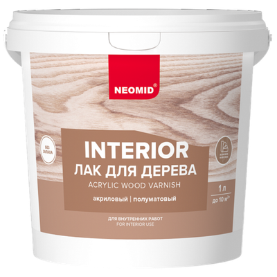 Лак для дерева NEOMID INTERIOR