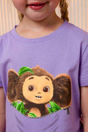 Детская футболка 11854 Чебурашка